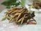 Krachai, Boesenbergia rotunda fingerroot, lesser galangal or Chinese ginger, is a medicinal and culinary herb from China and