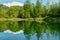 the Kraeger lake in Austria