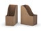 Kraft paper curve blank file holder with clipping path