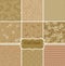 Kraft Paper Seamless Patterns