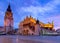 Krakow. The building of cloth rows in the central square.