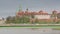 Krakow cityscape with Wawel royal castle, Poland