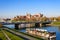 Krakow Panorama with Zamek Wawel Castle and Vistula River