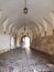 KRAKOW, POLAND, 2021 - The Upper Gate that leads to the tiered arcaded inner courtyard of the Wawel Royal Castle.