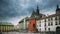 Krakow, Poland. Church Of St. Barbara On Small Market Square In Summer Day. Famous Landmark. UNESCO World Heritage Site