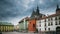 Krakow, Poland. Church Of St. Barbara On Small Market Square In Summer Day. Famous Landmark. UNESCO World Heritage Site