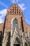 KRAKOW, POLAND - MARCH 19, 2016: The Holy Trinity church, Dominican order