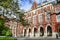 KRAKOW, POLAND - MAY 17, 2017: The Jagiellonian University. Main building - Collegium Novum