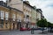 KRAKOW, POLAND - MAY 27, 2016: Old street in Podgorze district of Krakow near the Memorial to Jews from the Krakow Ghetto