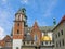 Krakow, Poland, Wawel royal castle with Cathedral church