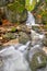 Kralicky vodopad waterfall at Kremnicke Vrchy mountains