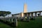 Kranji Commonwealth war memorial monument and gravestones Singapore