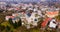 Krasnik town historical center with Cathedral and buildings