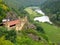 Krasov castle over Berounka river.