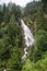 Kreealm wasserfall in the end of Grossarl valley, Austria