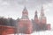 Kremlin chiming clock of the Spasskaya Tower