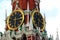 Kremlin clock, moscow, Russia