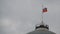 Kremlin Dome of Senate building Russian Flag tower