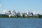 The Kremlin of Rostov Velikiy on the shores of lake Nero, a Sunny day in July. The Golden ring of Russia