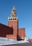 Kremlins\' Saivoury(Spasskay)Tower with horologium