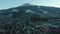 Kriens City and Pilatus Mountain in Winter. Switzerland. Aerial View