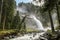 The Krimml waterfalls in Austria