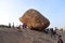 Krishna`s Butterball at Mahabalipuram in Tamil Nadu, India