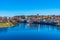 Kristiansten fortress overlooking river Nidelva in Trondheim, Norway