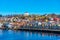 Kristiansten fortress overlooking river Nidelva in Trondheim, Norway