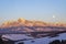 Krivan mountain during sunset in High Tatras, Slovakia