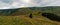 Krizna hill from surrounding of Rybovske sedlo in Velka Fatra mountains in Slovakia