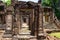 Krol Ko temple, decorative doorways ruins day