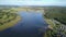 Krombach dam lake in Hesse, Germany