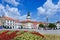 Kromeriz castle (UNESCO) and square in Kromeriz, Moravia, Czech