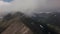 Kronotsky Nature Reserve on Kamchatka Peninsula. View from helicopter stock footage video