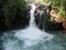 Kroya waterfall in Sambangan secret garden in Bali, Indonesia