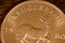 Krugerrand (word) South African Gold Coin