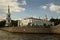 Kryukov Canal and  Saint Nicholas Naval Cathedral, St Petersburg, Russia.