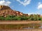 Ksar of Ait-Ben-Haddou, fortified town of clay on the Ouarzazate river, Morocco