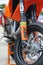 KTM Supermoto suspension