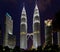 Kuala Lumpur city downtown skyline Twin Tower Malaysia