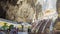 Kuala Lumpur, Malaysia - January 10, 2023: Tourists explore Batu Cave in Kuala Lumpur