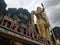 Kuala Lumpur, Malaysia - January 2019: Batu caves in Kuala Lumpur city