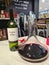 KUALA LUMPUR , MALAYSIA - JUL 25, 2020: Chile country origin red wine with jug serve ready for a drink and cheers