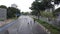 Kuala Lumpur - Malaysia - MERDEKA SQUARE: Following Cyclist on road