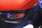KUALA LUMPUR, MALAYSIA -NOVEMBER 26, 2018: Honda motorcycle brand and logos emblem at the motorcycle body. Honda is one of the fam