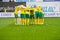 Kuban team adjusted on the soccer game