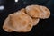 Kuboos or khubz - fresh pita bread togeather in a table table