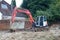 KUBOTA KX080-3 mini-excavator belonging to J. Tobin Groundworks Limited