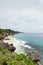 Kubu Beach beautiful cliff and ocean